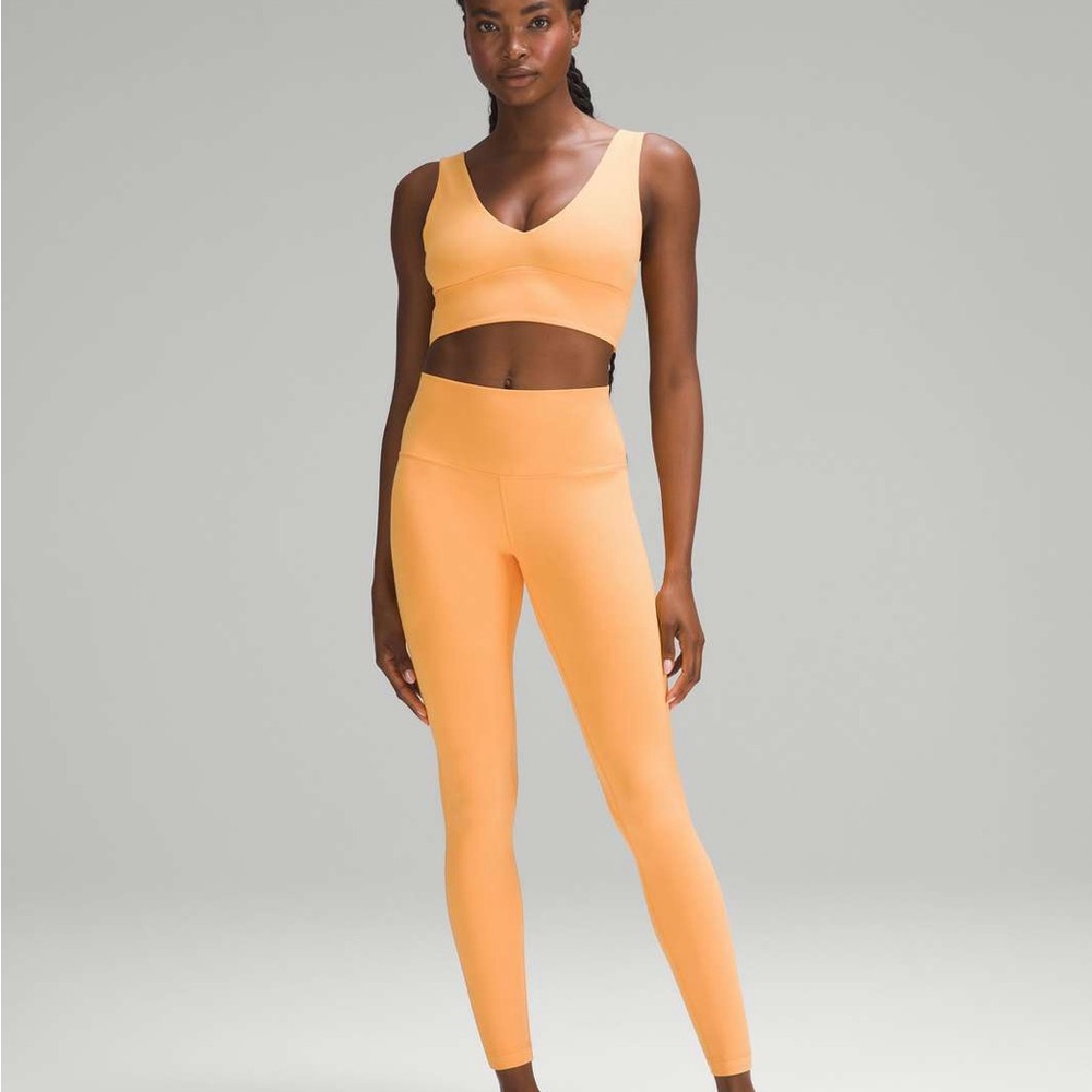 NWOT Lululemon Align High-Rise Pant 28" Mango Dream size 10